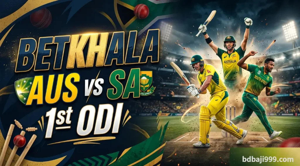 Betkhala : AUS vs SA 1st ODI 2026 – Why South African Conditions Favour the Hosts 1 Betkhala AUS vs SA 1st ODI 2026 – Why South African Conditions Favour the Hosts